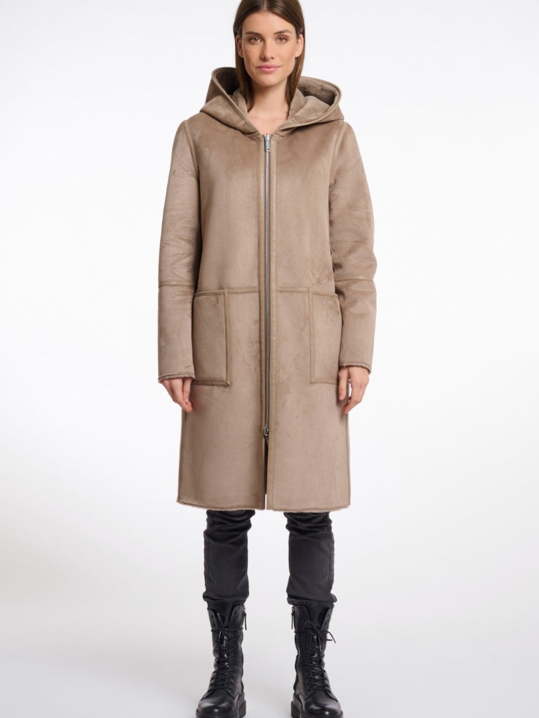 RINO PELLE RENE REVERSIBLE COAT