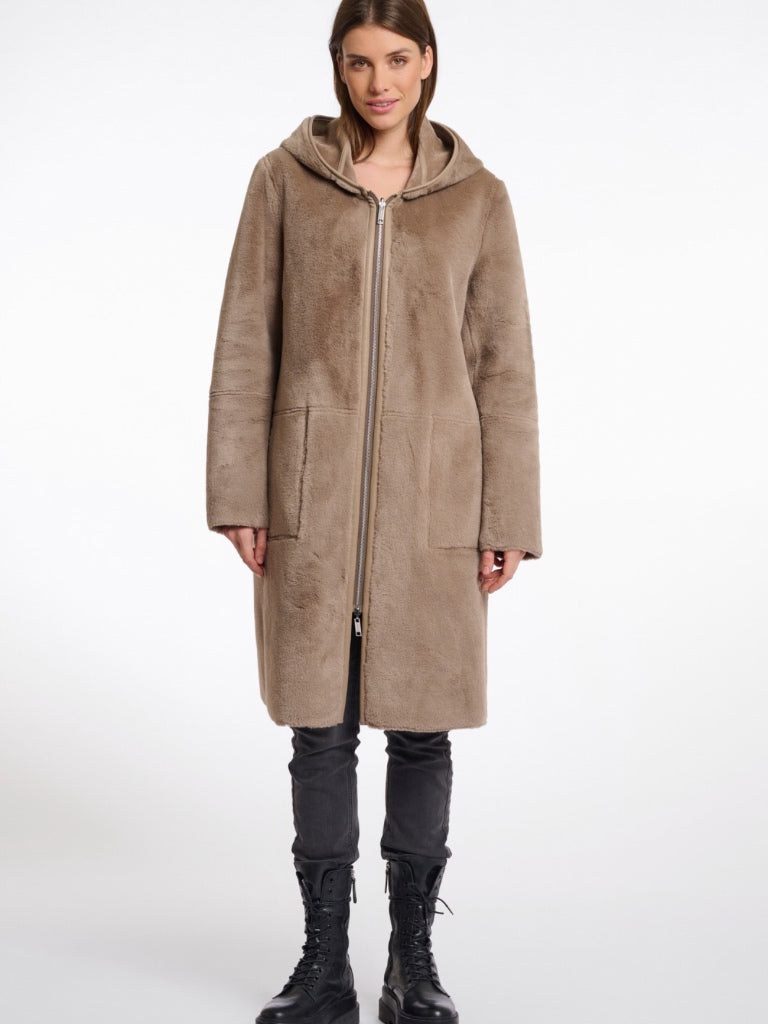 RINO PELLE RENE REVERSIBLE COAT