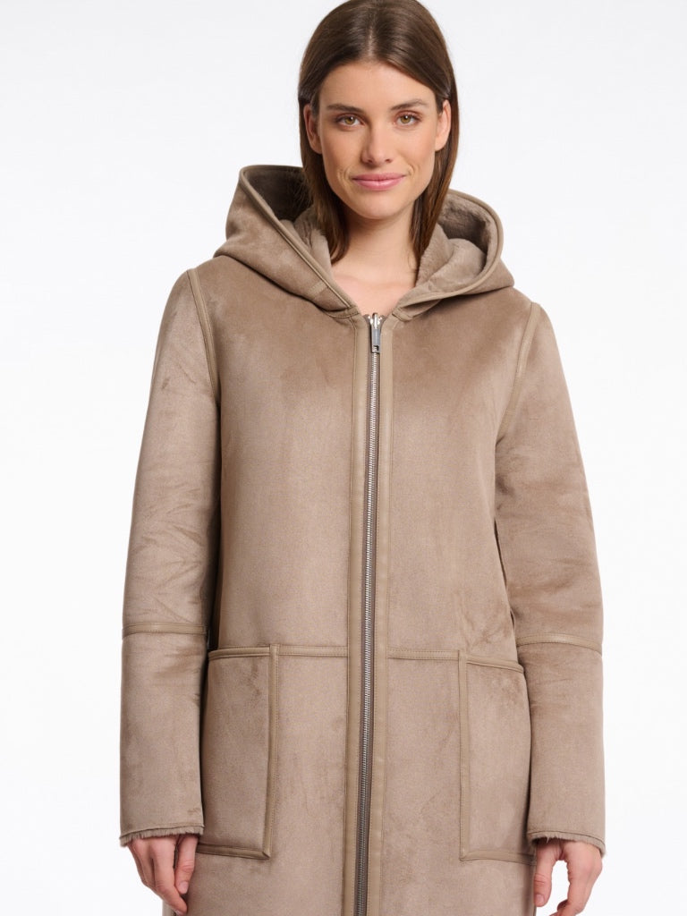 RINO PELLE RENE REVERSIBLE COAT