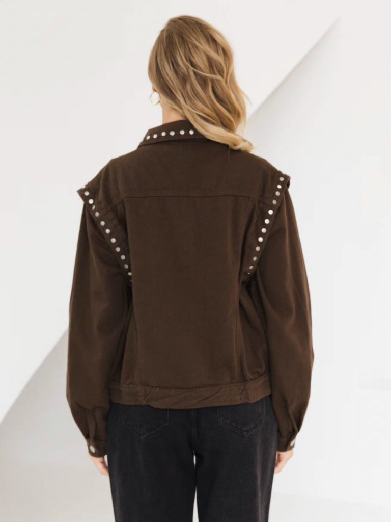 PAPER HEART SIERRA STUDDED JACKET