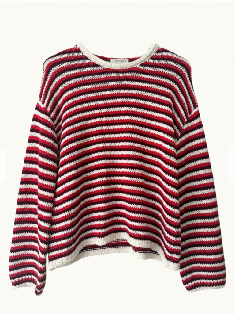 LITTLE LIES SUZIE STRIPE KNIT