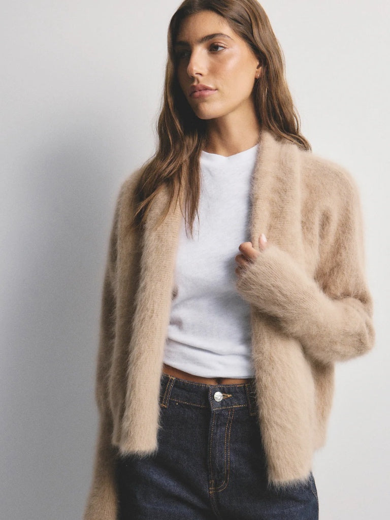 WORLD OF NOMADS ZOE CASHMERE CARDI
