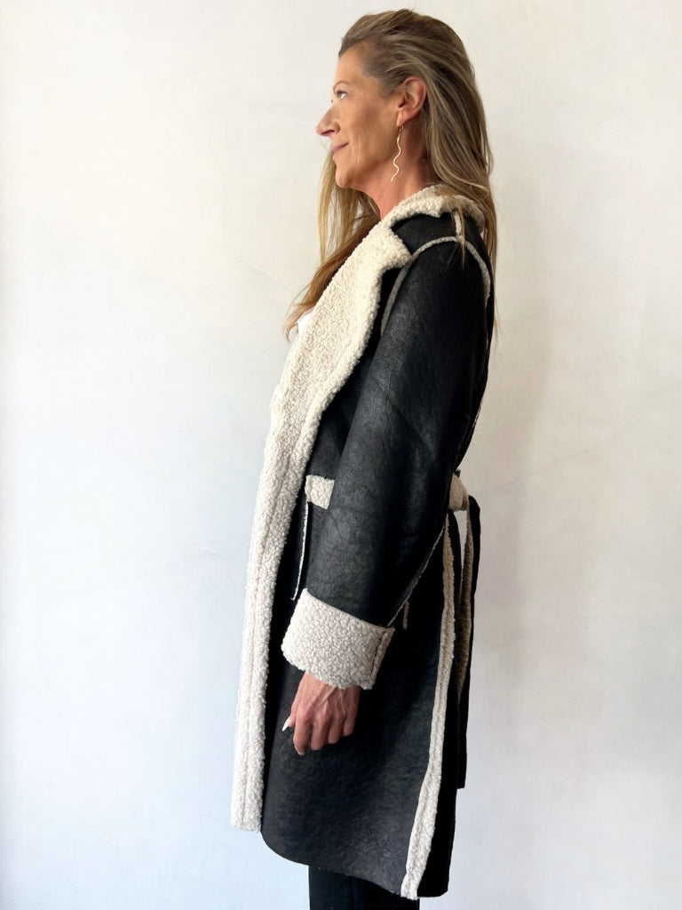 URBAN LUXURY IDAHO SHEARLING COAT