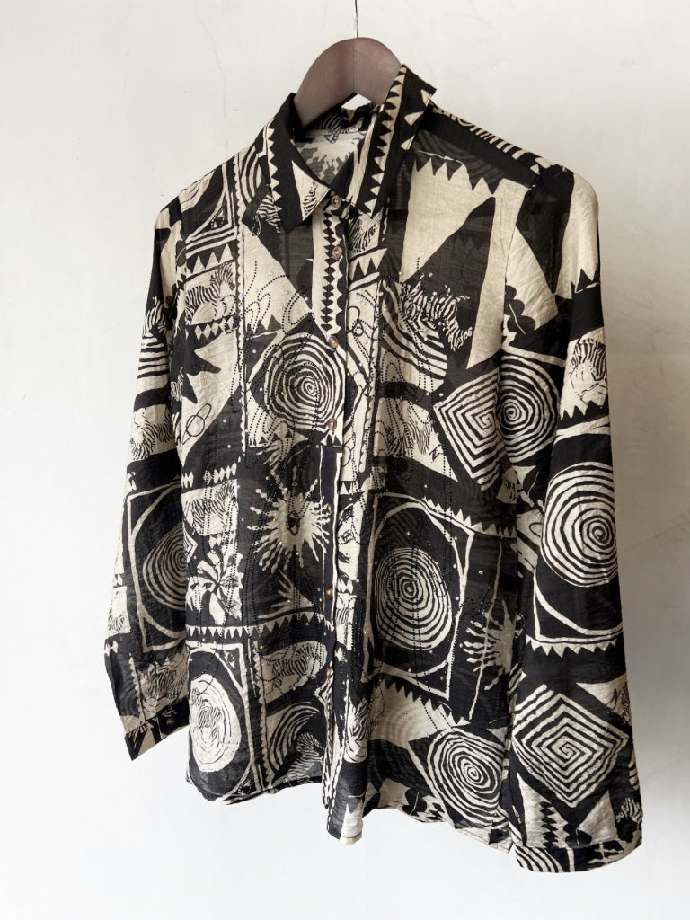 INZAGI COSMIC BLOUSE