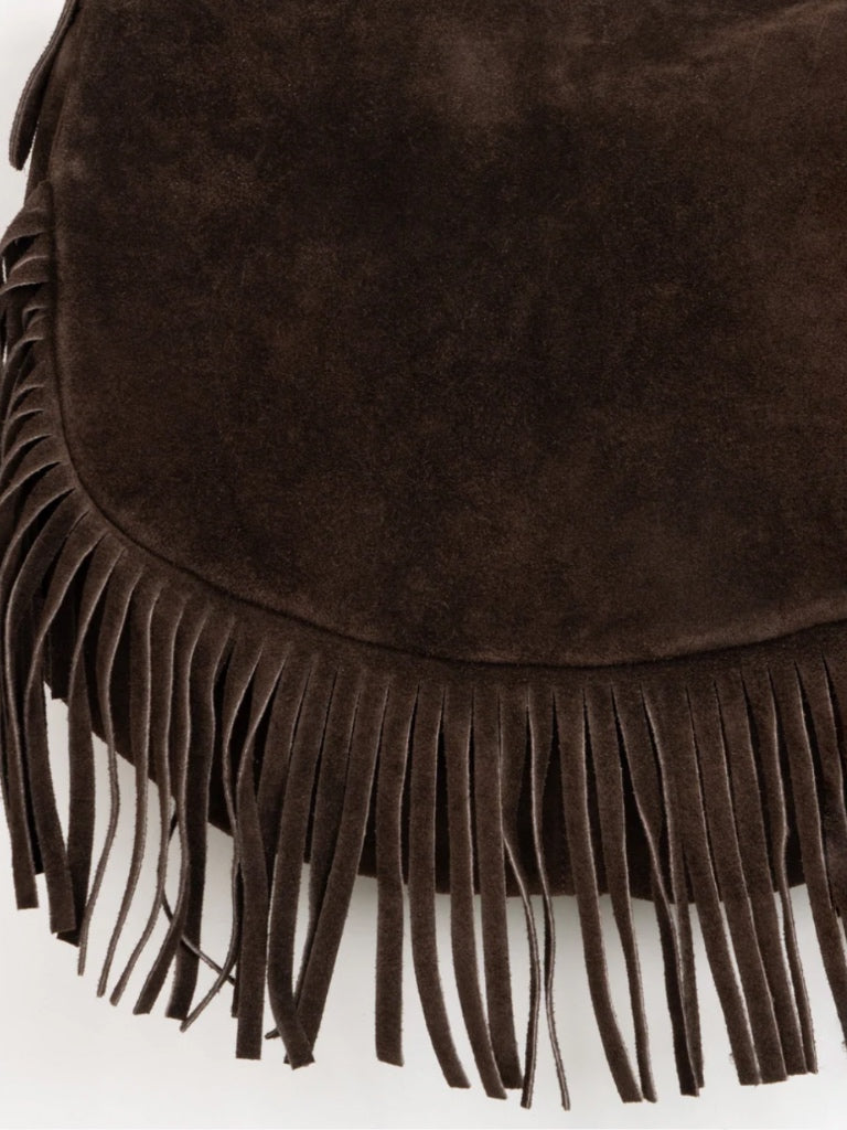 SARTA FRANCIA FRINGED SHOULDER BAG