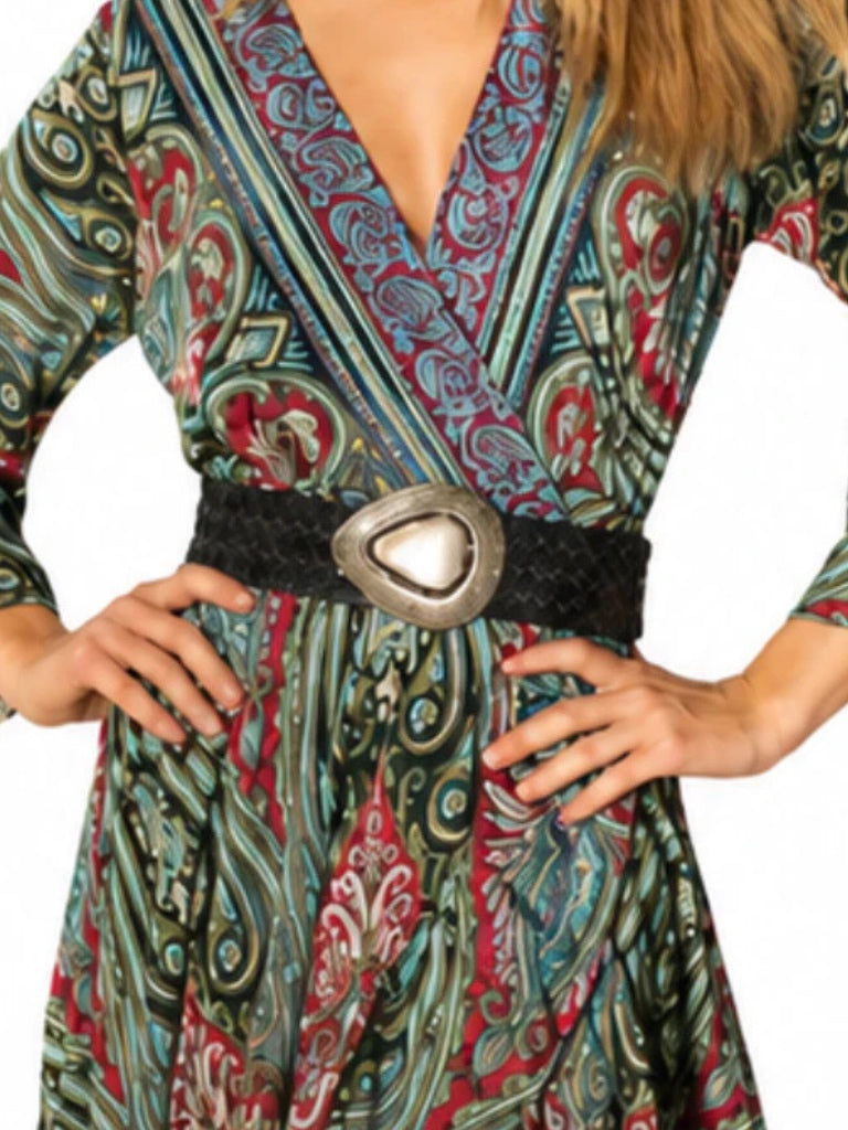 CIENNA SPIRIT WRAP DRESS