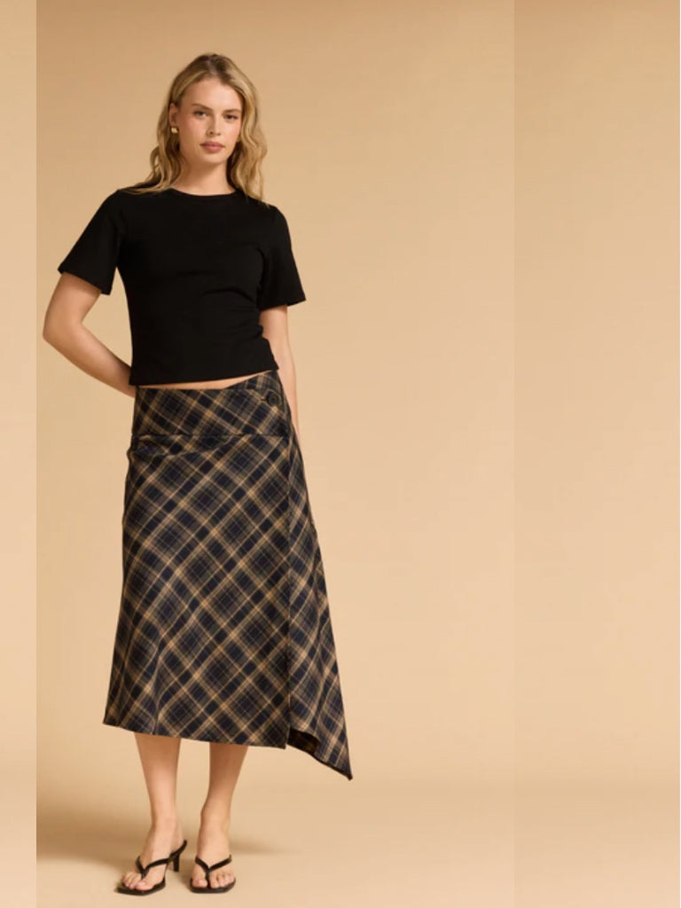 MVN PRESLEY PLAID SKIRT