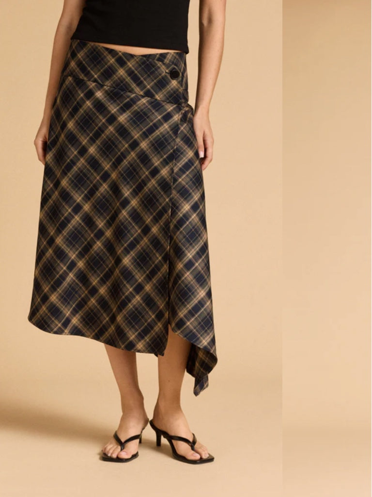 MVN PRESLEY PLAID SKIRT