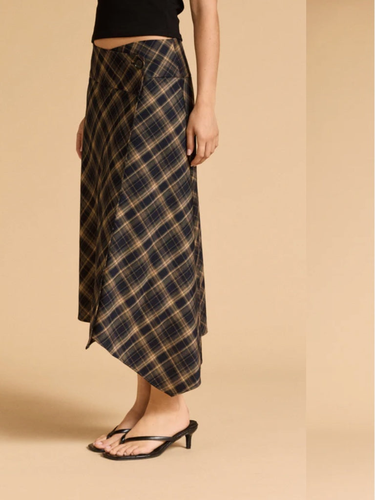 MVN PRESLEY PLAID SKIRT