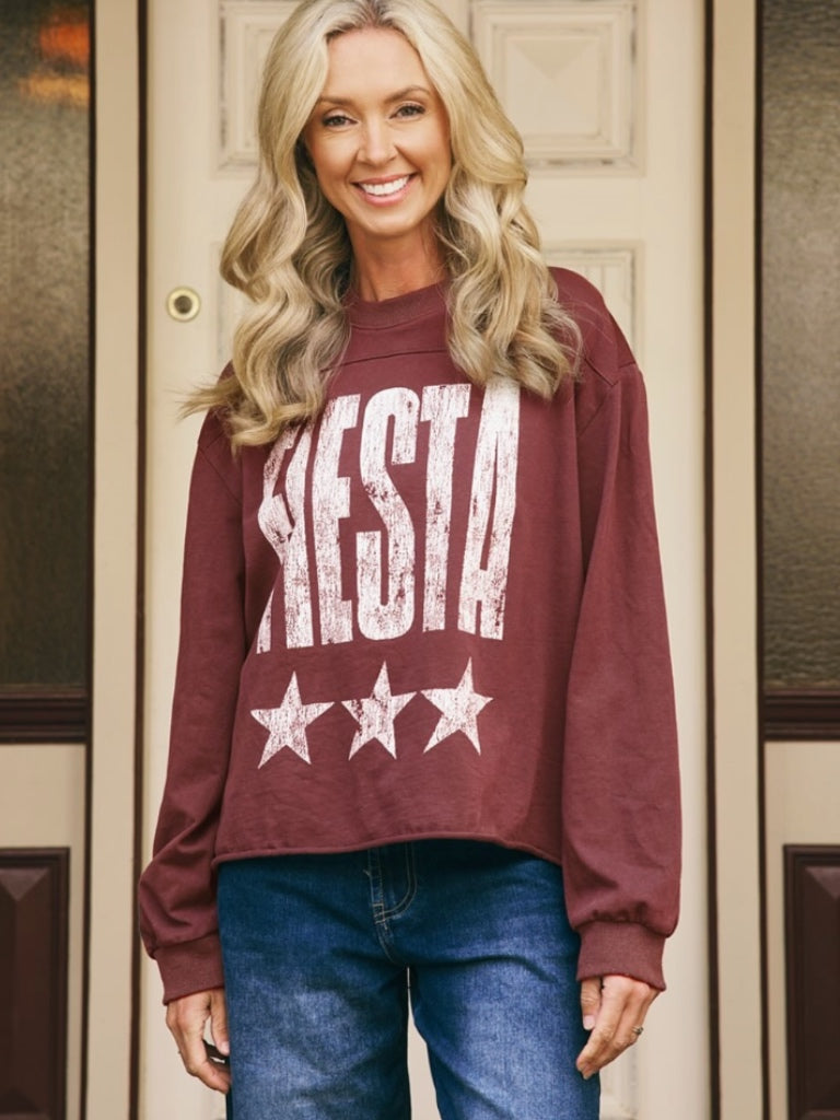 ITALIAN STAR FIESTA SWEAT