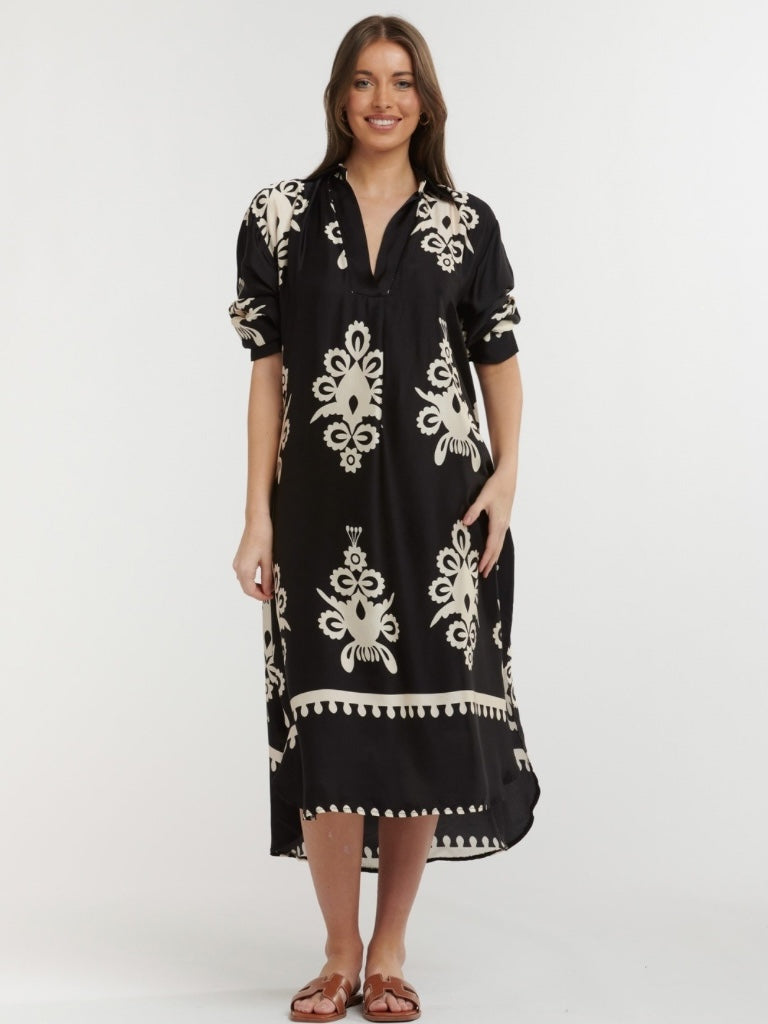 URBAN LUXURY FILIGREE DRESS