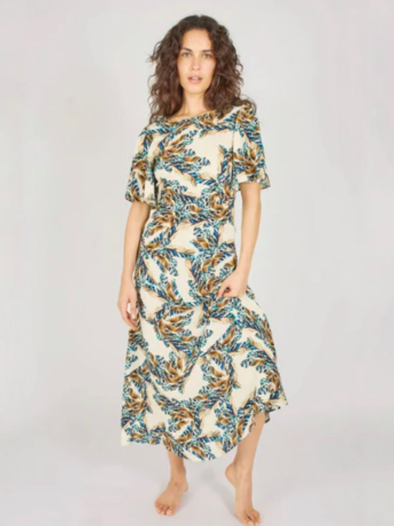 TRAFFIC PEOPLE BIRDS OF A FEATHER DRESS