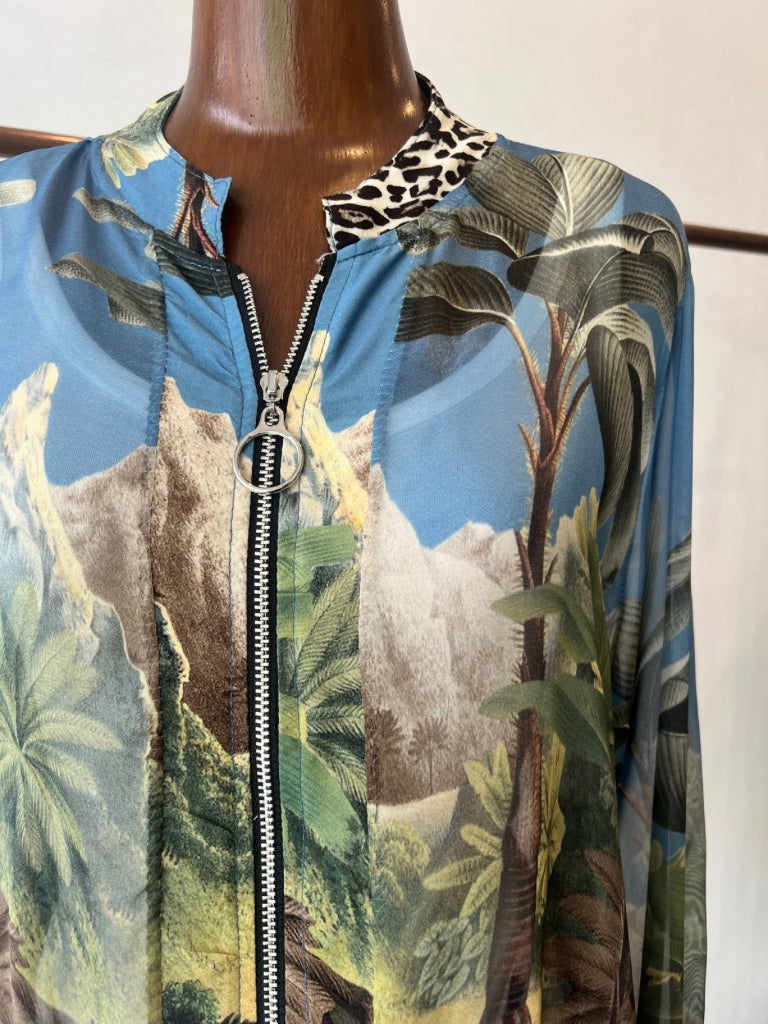 AMICI DOLCI SILK PALMY BOMBER