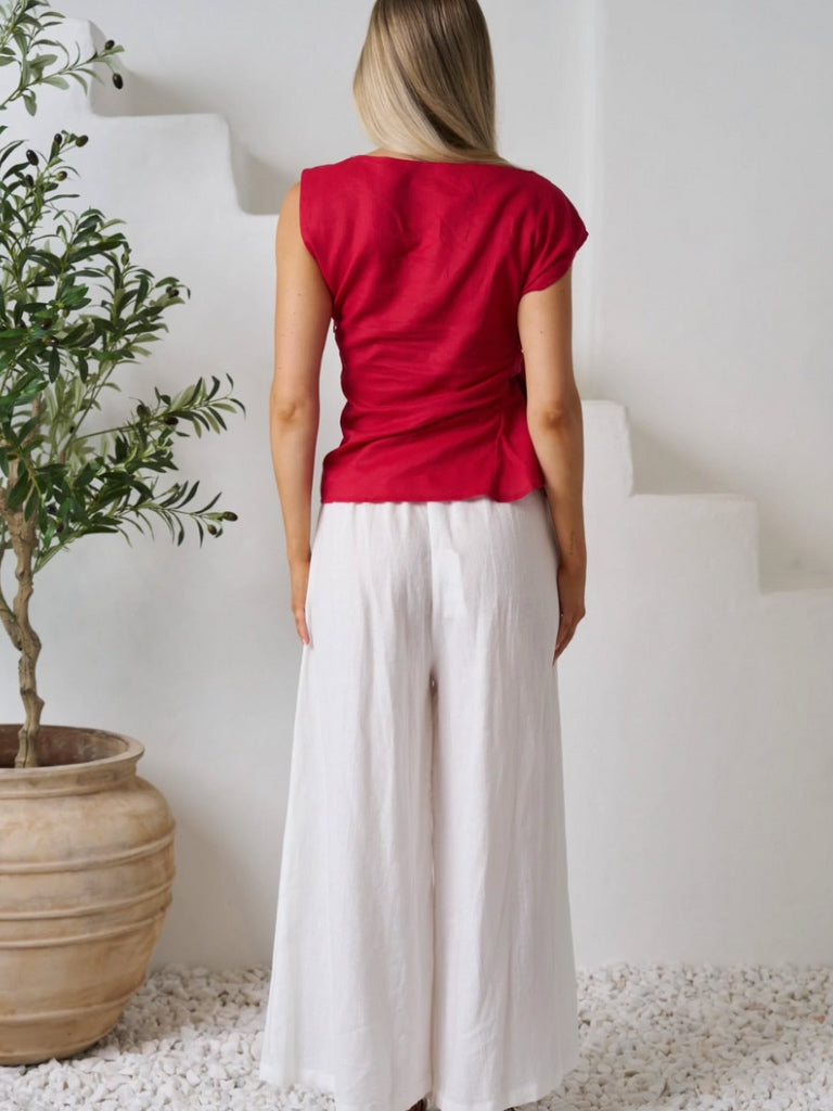 VALERIA RHIANNA TIE TOP