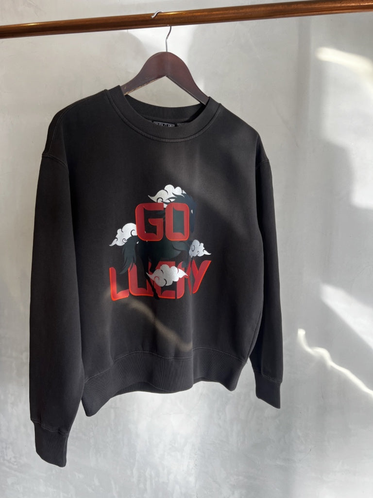 LOU LOU ST CRUZ GO LUCKY SWEATER