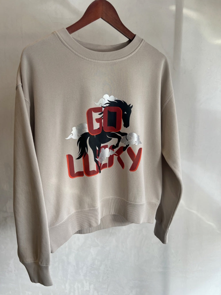 LOU LOU ST CRUZ GO LUCKY SWEATER