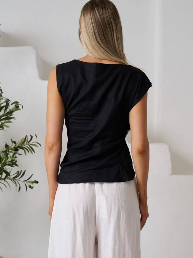 VALERIA RHIANNA TIE TOP