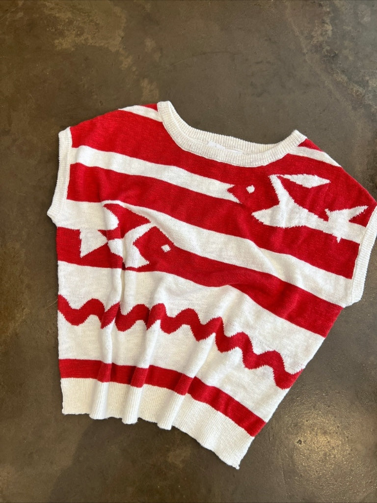 INZAGI REEF KNIT TOP