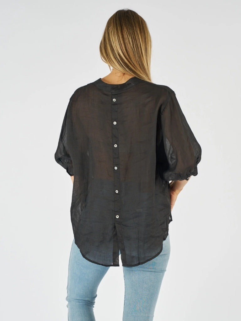 WORTHIER LINEN CAPRI SHIRT