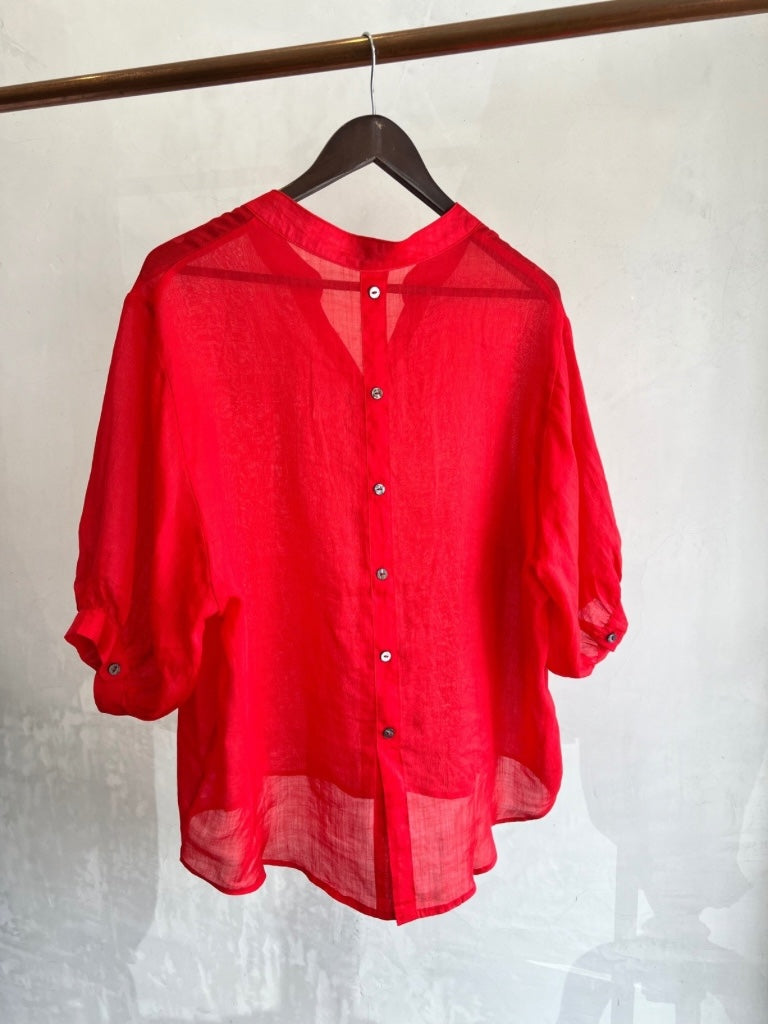 WORTHIER LINEN CAPRI SHIRT