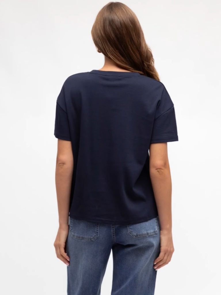 LABEL OF LOVE TUCK TEE