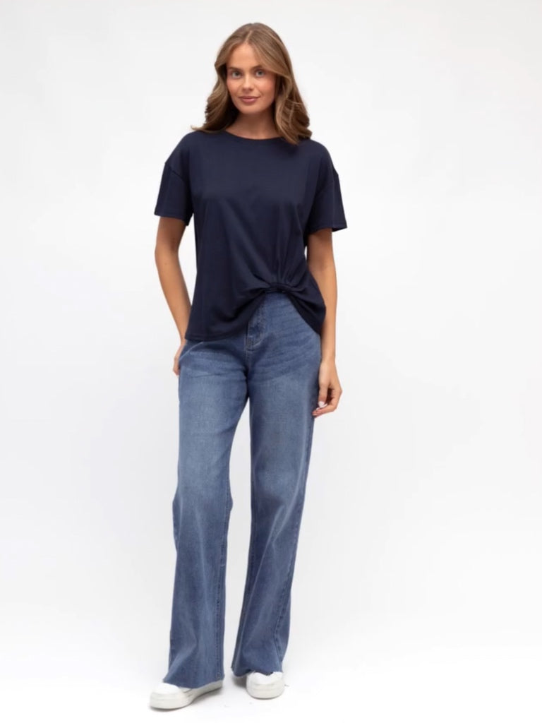 LABEL OF LOVE TUCK TEE