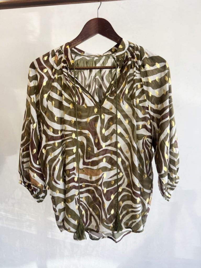 SAMARA TASSEL BLOUSE