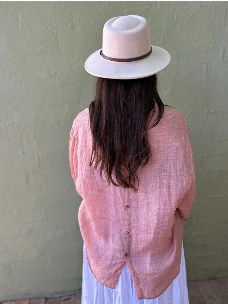 WORTHIER LINEN CAPRI SHIRT