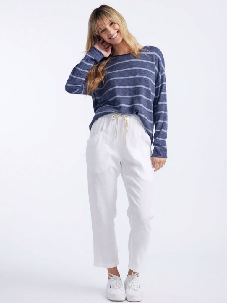 LITTLE LIES LINEN SAFARI PANT