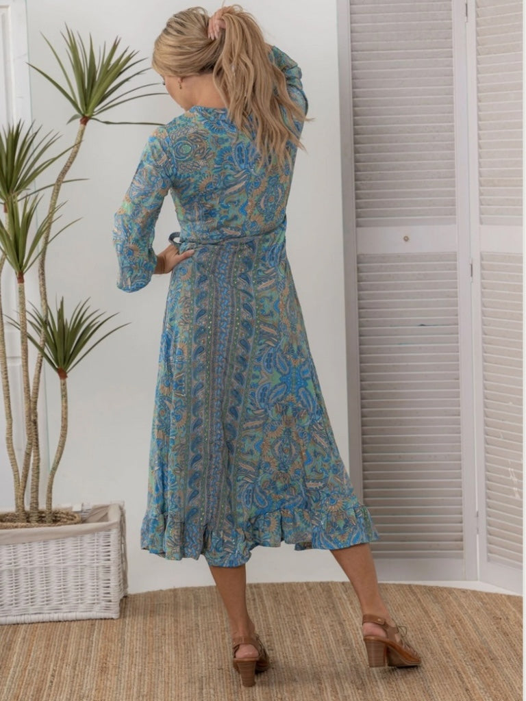 CIENNA SPIRIT WRAP DRESS