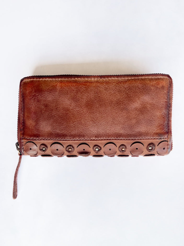 RUGGED HIDE PAISLEY WALLET