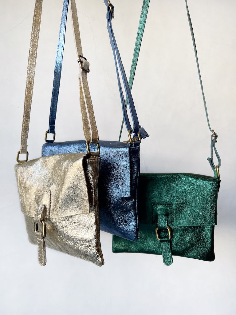 AMICI ITALIAN METALLIC BAG