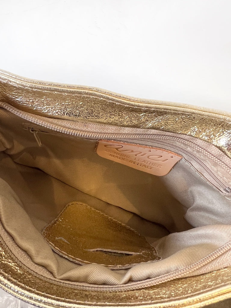 AMICI ITALIAN METALLIC BAG