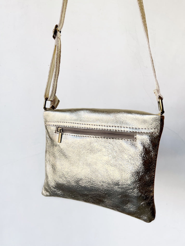 AMICI ITALIAN METALLIC BAG